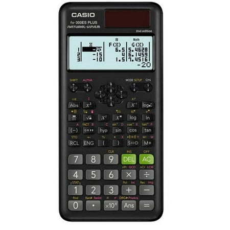Casio FX-300ESPLUS2 Scientific Calculator, Natural Textbook Display,