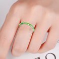 thumbnail image 3 of Resin Rings Vintage Casual 3PCS Simple Open Finger Rings Thin Rings Chunky Rings, 3 of 9