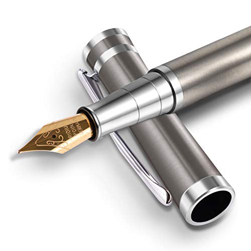 Fountain Pen Stand Chestnut Leather 2 Fountain Pen Case Desk Pen Holder Luxury Bosses Gifts Personalized Pen Holder for Desk Pen Holder
