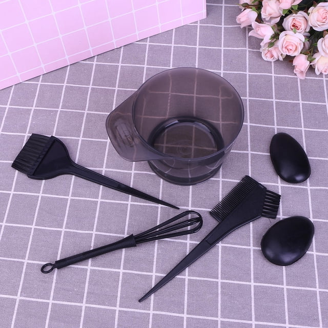 Minkissy 1Set Professional Hair Dye Kit with Practical Accessories for Salon and Home Use