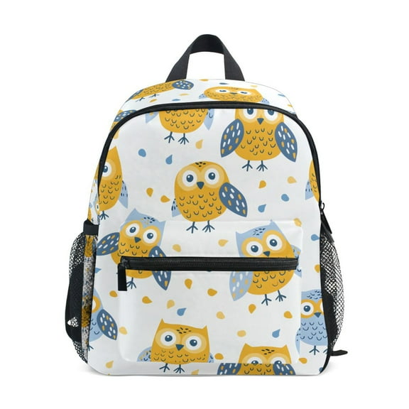 ALAZA Cartoon Owl Cute School Backpack Small Bookbag Mini Bags