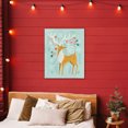thumbnail image 4 of Stupell Industries Cottage Tis The Season Reindeer Canvas Art, 30 x 40, by Irene Chan, 4 of 8