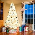 thumbnail image 3 of Gymax 9ft White Christmas Tree Classic Pine Tree PVC Material Thicken Tips(White), 3 of 8