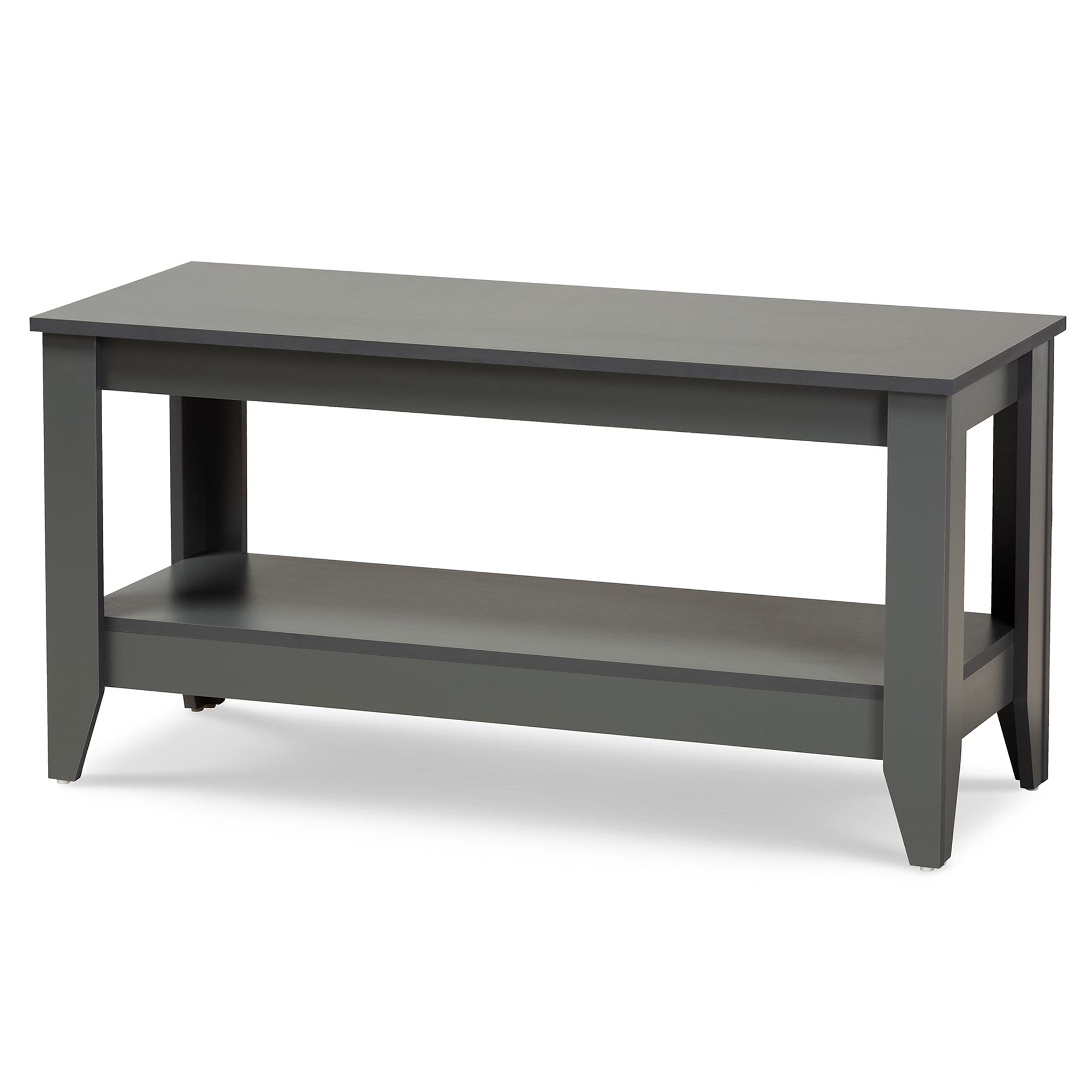 Baxton Studio Elada Modern and Contemporary Grey Finished Wood Coffee Table, Gray