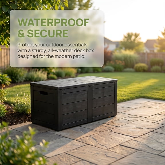 70 Gallon Outdoor Storage Box