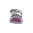 thumbnail image 3 of Teva  Girls Toddler Tirra Fabric Buckle, Silver/ Magenta,  Size Toddler 9.0, 3 of 5