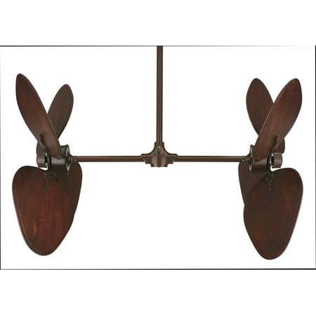 

Indoor Ceiling Fans With Rust Tone Color and Finish Metal Material size 68 inch