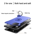 thumbnail image 2 of Mignova iPhone 11 6.1 Pouces 2019 Étui, TPU + PC Double Étui Protection Intégrale Robuste Support Anneau Caché Rotatif 360 Métal (Bleu), 2 of 7