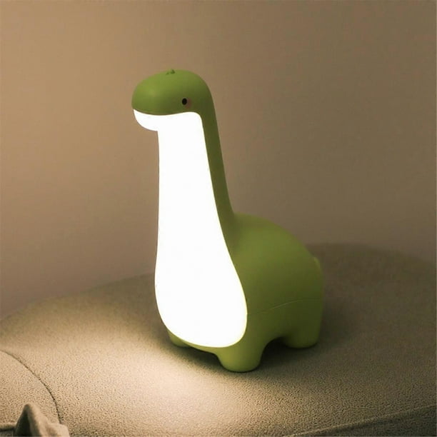 Dinosaur Night Light Cute Children Night Light Eye Protection Bedside Lamp USB Charging Room Decoration Children'S Gift