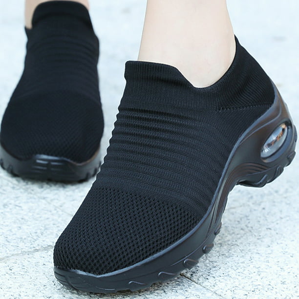 Tvtaop Womens Wedge Platform Shoes Comfortable Walking Shoes Breathable ...