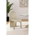 thumbnail image 6 of Meridian Furniture Summer Beige Velvet Dining Side Chair (Set of 2), 6 of 6
