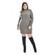 thumbnail image 5 of Vestido de punto con cuello alto Roman Fashion /Tallas Extras, 3821 (Cafe) cafe 42, 5 of 6