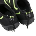 thumbnail image 3 of TUSA Sport Slip-On Aqua Shoe, Black/Green, Size 12, 3 of 5