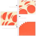 thumbnail image 3 of FRCOLOR Wrapping Stickers 100 Pcs Gear Shaped Seal Sticker Envelope Seal Sticker Certificate Files Seal Sticker,1.77"X1.77"X0.04", 3 of 5