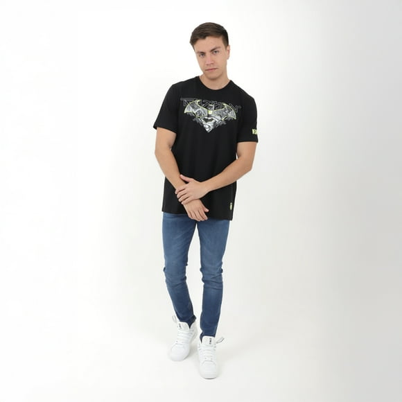 Playera K-Swiss BATMAN JACOB Para Hombre Color Negro
