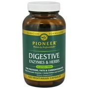 Pioneer - Digestive Enzymes & Herbs - 120 Vegetarian Capsules