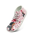 thumbnail image 5 of Psesaysky Dachshund Love Heart Printed Barefoot Shoes Gift for Girlfriend Wife Skin-Friendly Casual shoes Size 6-13.5, 5 of 7
