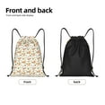 thumbnail image 2 of Yiaed Squirrel And Mushroom Print Drawstring Bags Drawstring Backpack Bulk String Back Pack Gym Sport Bag-Small, 2 of 5