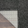 thumbnail image 4 of Nourison Amore Dark Grey Shag Area Rug AMOR1 7'10" x 10'10", 4 of 8