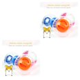 thumbnail image 3 of Naiovety Mini hámster de plástico transparente de 12 cm, pelota de ejercicio, juguete de entrenamiento para mascotas Numero 3 2piezas Naiovety CBP592603, 3 of 4