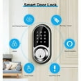thumbnail image 5 of Veise Keyless Entry Smart Lock, Door Lock Keyless Entry, App Control, Touchscreen Keypad, Auto Lock, Satin Nickel, 5 of 8