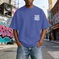thumbnail image 4 of Christian Graphic T Shirts for Men Trust God's Plan Vintage Acid Wash Tshirt Oversized Faith Back Print Tshirts Short Sleeve Casual Streetwear Summer Tops, 4 of 6