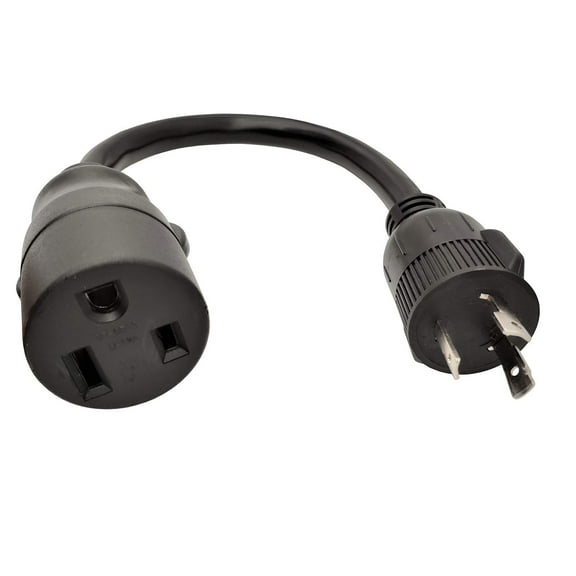 Parkworld 885392C Welding Adapter cord 3-Prong 30A 250V Locking Male L6-30P to 6-50R Welder 50 AMP Straight Female