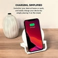 thumbnail image 4 of WIB001ttWH BOOST CHARGE Soporte de Carga Inalámbrica de 10W, Blao, 4 of 5