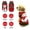 Snowman, variant on New Year Dog Sweaters, Red Snowman Sweaters Xmas Puppy Paws Sweater, Pet Clothes for Small Dog and Cat