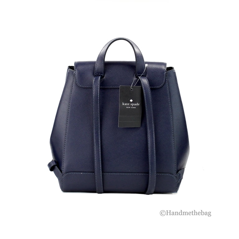 Kate Spade Madison Navy Saffiano Leather Medium Flap  display picture 1