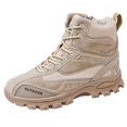 thumbnail image 2 of Men's Hiking Shoes, High Top Waterproof Boots, Anti Slip Outdoor Trekking Work Shoes, Lightweight Ankle Trail Footwear, 2 of 10