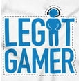 thumbnail image 2 of Legit Gamer Video Games Nerdy Geeky Zip Hoodie Sweatshirt Men Brisco Brands X, 2 of 6