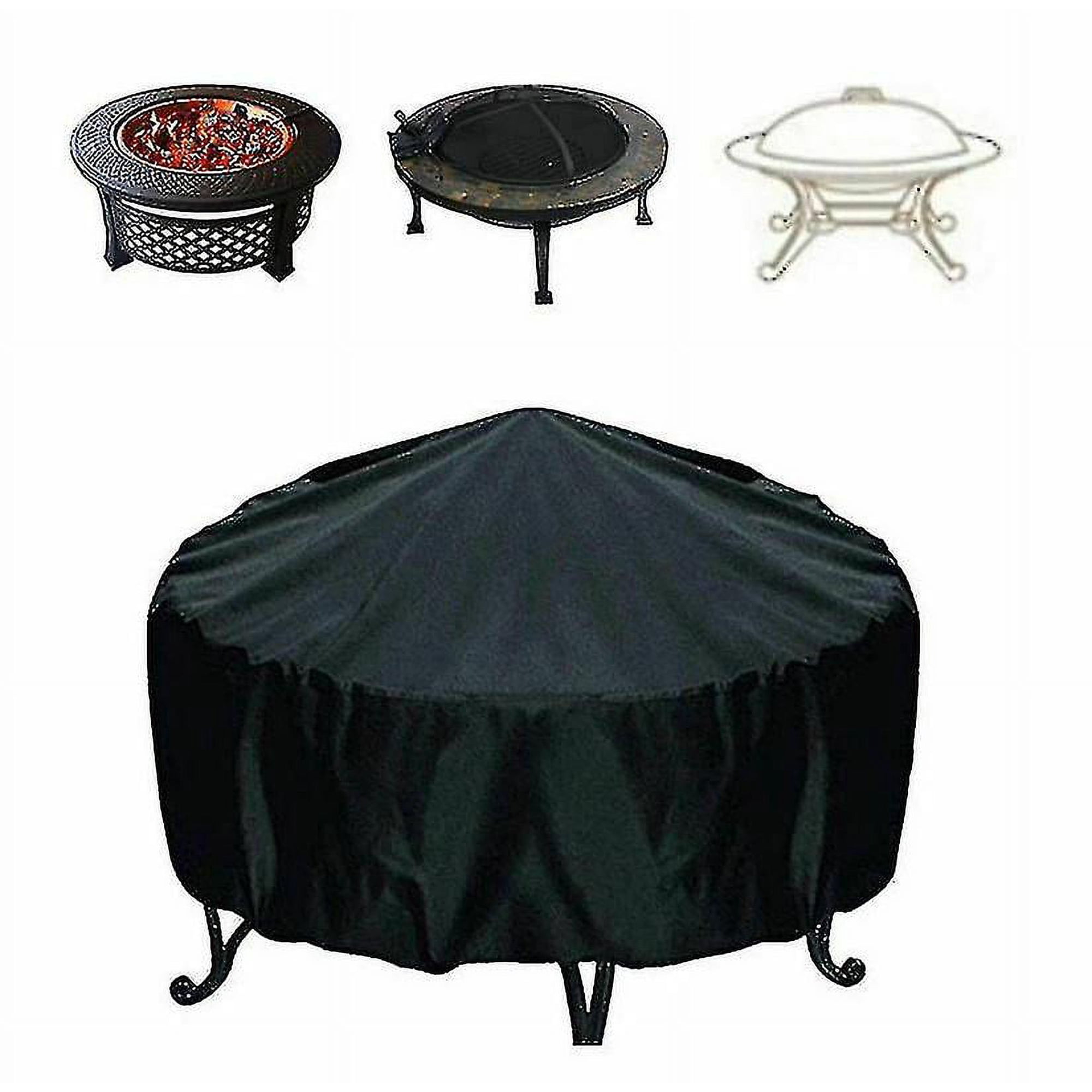 Housse De Protection Pour Broyeur De Végétaux - Tissu Oxford 210D Imperméable, Dimensions 85x110 Cm, Noir
