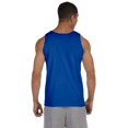 thumbnail image 2 of The Gildan Adult Ultra Cotton 6 oz Tank Top - ROYAL - M, 2 of 4