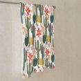 thumbnail image 7 of KLL Summer Cactus With Blooming Ultra Absorbent & Soft Hand Towels for Bath, Hand, Face, Gym and Spa-27.5x16in, 7 of 7