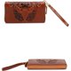 thumbnail image 4 of "Women's Flora Genuine Leather Designer Wallets (medium 7.87'(w) X 1.18' (d) X 3.94' (h), Brown) Brown Medium 7.87'(w) X 1.18' (d) X 3.94' (h)", 4 of 4