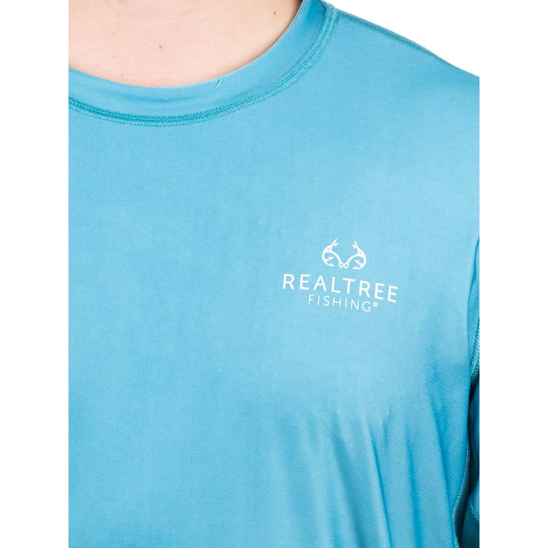Realtree Fishing Men's Reversible Performance Fishing Tee Shirt