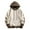 Khaki, variant on SRZYMJ Mens Hoodie Oversized Men's Autumn Long Sleeve Hooded Sweatshirt Loose Fit Casual Sportswear With