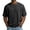 c01Black, variant on USNSM Men's Jacquard T Shirt Casual Faddish Solid Waffle Raglan Short Sleeve Tee Tops Casual Round Neck T-Shirt for Summer Purple S
