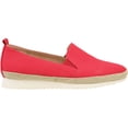 thumbnail image 2 of Women's Journee Collection Leela Espadrille Slip On Sneaker Red Canvas Fabric 10 M, 2 of 6
