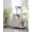 Greige, variant on 4-in-1 Cat Litter Box Enclosure Cat Tree, Platform, Scratcher, Stairs,White Gold