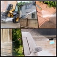 thumbnail image 3 of Electric Pressure Washer, 5000PSI Max 3.0 GPM Hidrolavadora, Portable Power Washer with 25FT Cord, 23FT Hose, 4 Nozzles, for Cars, Driveways, Fences, Patios, 3 of 6