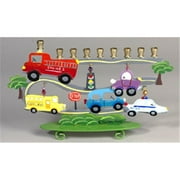 Judaica Kingdom AVJ-MEN-74017 Metal Cars Menorah