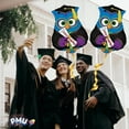 thumbnail image 4 of PMU Congrats Grad Owl Shape-a-loon Balloon, Graduation Decoration Mylar Balloons, (1/Pkg) Pkg/1, 4 of 6