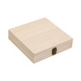 thumbnail image 3 of KLKCMS Tea Storage Chest Wooden Storage Box Rectangular Tea Bag Box Tea Bag Organizer for Beverage Supplies Sugar Sweeteners Kitchen brown, 3 of 9
