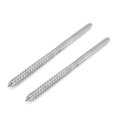 thumbnail image 1 of 2Pcs/Set Silver Stainless Steel T316 Lag Stud Hand Swage Cable Railing For 1/8" Cable, 1 of 8