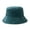 Green, variant on Ribbed Corduroy Velvet Bucket Hat Outdoor Sunscreen Winter Solid Fisherman Cap
