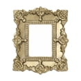 thumbnail image 2 of Gold Pearl Vintage Lace Photo Frame,Antique Bronze Decorative Picture Frame – Delicate Lace Engraving,Pearlescent Texture for Desktop & Craft Decor, 2 of 6