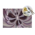 thumbnail image 4 of XMXY Woven Placemats Set of 4 PCS, Swirl Twirl Spiral Universe Table Mats Washable Heat Resistant Placemats, 4 of 6