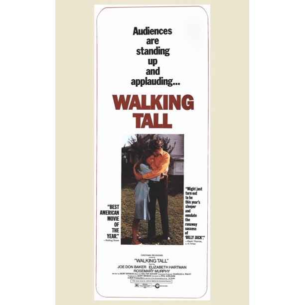 Walking Tall Movie Poster Style A 11 X 17 1973 Walmart Com Walmart Com
